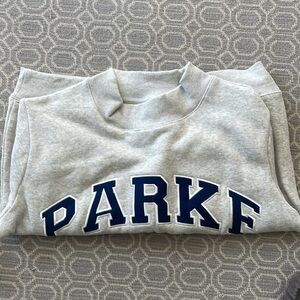 Parke Varsity Mockneck - NWT - Small
